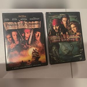 Pirates of the Caribbean 1 & 2 DVD Set